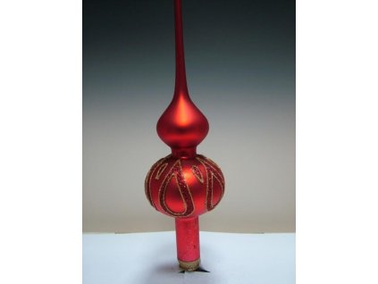 ŠPICE 1KUL-ČERVENÁ MAT, PLAST. DEKOR SLZ 7X28CM 00917-49569
