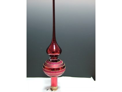 ŠPICE BORDÓ/ČERVENÁ VEL.7 00500-51225