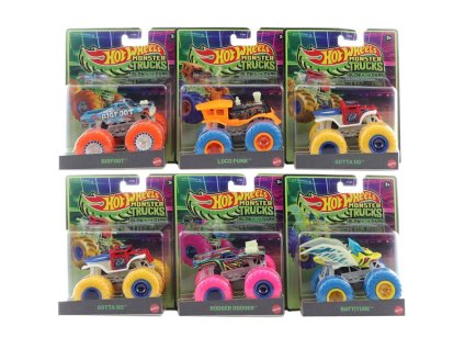 HOT WHEELS MONSTER TRUCKS SVÍTÍCÍ  307708