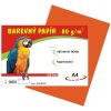 Barevný papír A4 100ks 80g oranžový 230 200560
