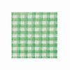 Ubrousky 1vrstvé Káro 33x33cm 100ks 19.70556 zelené