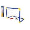FOTBALOVÁ BRANKA PLAST 44X31CM S MÍČKEM A PUMPIČKOU V SÁČKU 861700