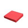 Ubrousky 33x33cm 3vrstvé 20ks červené 236003, 19.70701