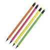 TROJHRANNÁ TUŽKA HB S GUMOU NEON 833507