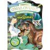 3185-5 Tvarované omalovánky Dinosauři