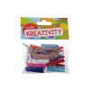 KOLÍČKY BAREVNÉ 3,5 CM, 15KS + PROVÁZEK W026573