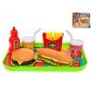 FAST FOOD SET S PODNOSEM 26X19CM  81389