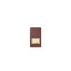 Kroužkový telefonní zápisník RETRO 156x82mm, 40 listů, linka, vínový 23759