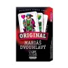 1713 KARTY MARIÁŠ DVOUHLAVÝ PAPÍROVÁ KRABIČKA KRAJKA